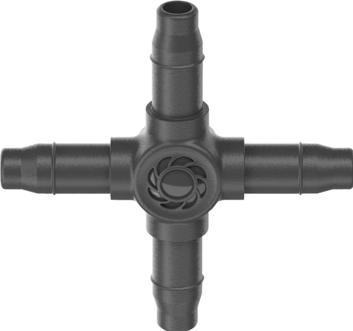 Produktbild Gardena Micro-Drip-System Kreuzstück (Tropfbewässerung Verbinder + Abzweiger)