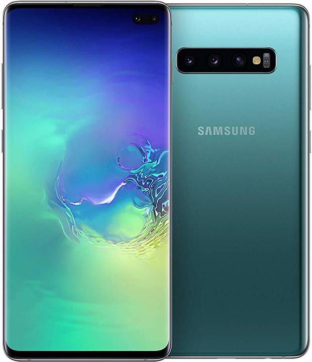 Produktbild Samsung Galaxy S10+ DE-Version (128 GB, Prism Green, 6.40", Hybrid Dual SIM, 4G)