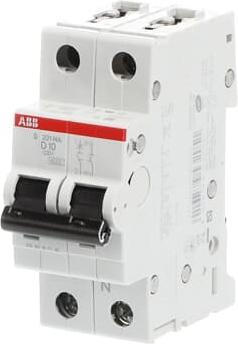 Actual product image ABB S201-D10NA Automatic circuit breaker D-Char., 6 2CDS251103R0101