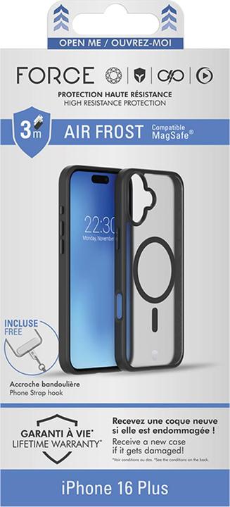 Image du produit Force Case Etui Air Frost MagSafe (Apple iPhone 16 Plus)