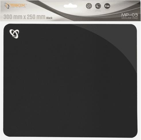 Actual product image Sbox MP-03B black Gel Mouse Pad