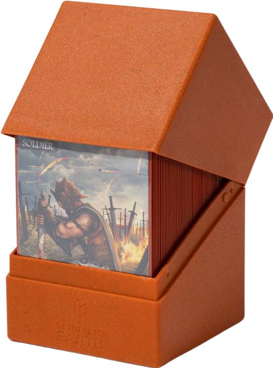 Productafbeelding Ultimate Guard Kaartendoos Return To Earth Boulder Deck Case 100+ Oranje