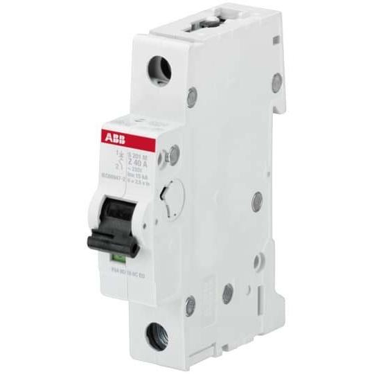 ABB, Schutzschalter, S201M-Z50 Sicherungsautomat 50A 1-polig 10kA Z-Charakter