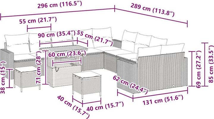 Produktbild vidaXL Celine