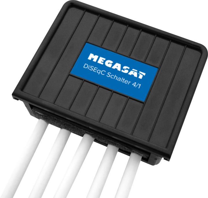 Actual product image Megasat DiSEqC Switch 4-1 Pro Satblock Distribution (DiSEqC)