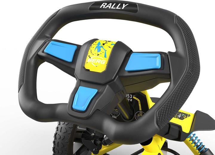 Actual product image BERG Rally DRT Yellow 3 Gears Skelter - 2023 model - Drie Versnellingen - 4 tot 12 jaar - Geel