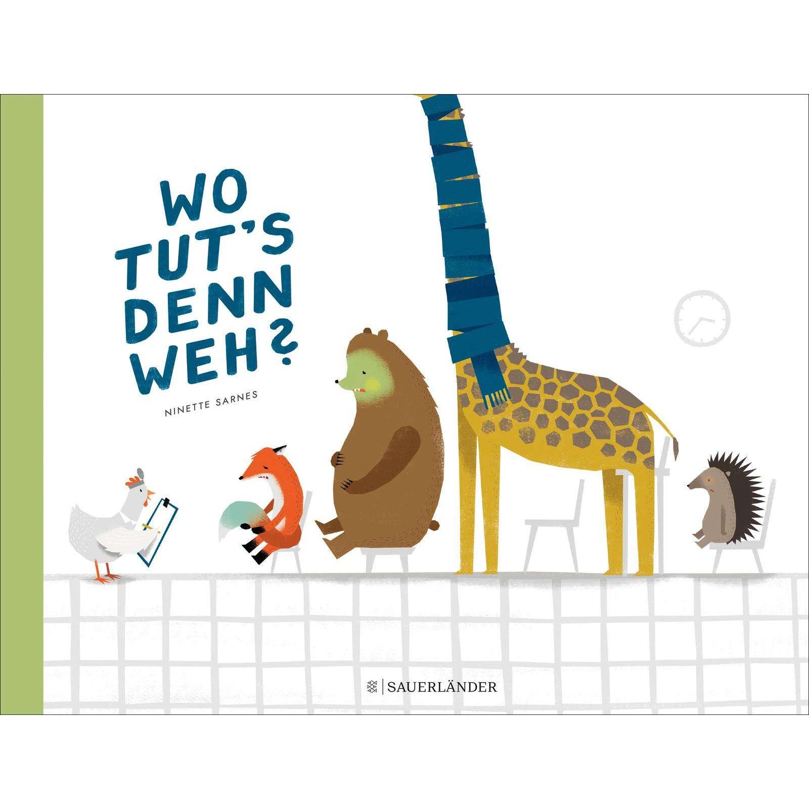 Wo tut's denn weh?, Kinderbücher von Ninette Sarnes