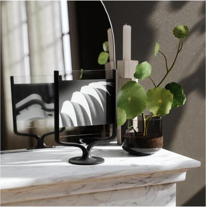 Actual product image Umbra Table picture frame WISHBONE black (13 x 18 cm, 10 x 15 cm)