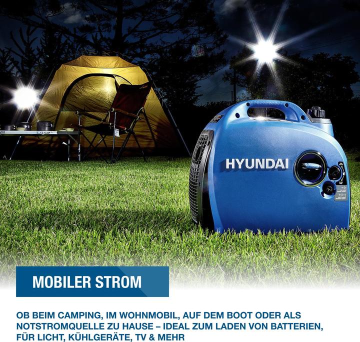 Image du produit Hyundai Inverter-Stromgenerator HY2300Si D CH (2200 W)