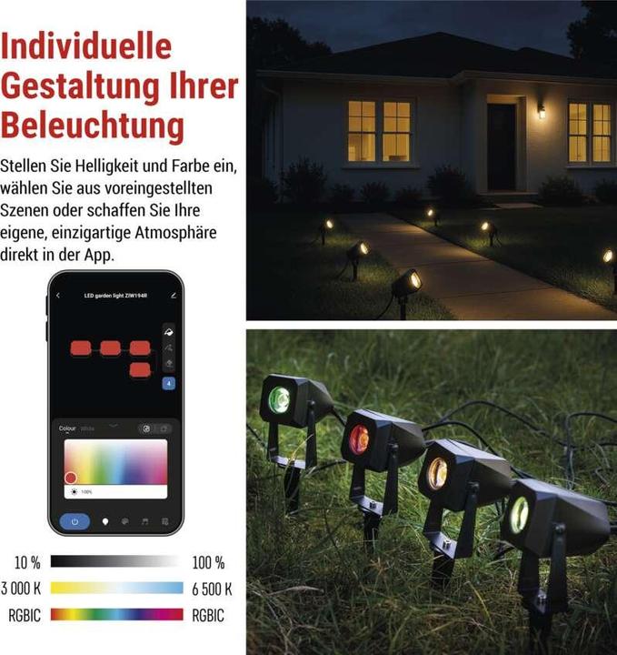 Produktbild Emos Gosmart Outdoor Spotligt Expansion Kit 1pc (IP65)