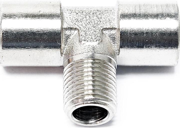 Produktbild Wiltec Airbrush Adapter T-Stück Ersatzteil 2xIG 1xAG 9,51mm (1/8") Verteiler Zubehör