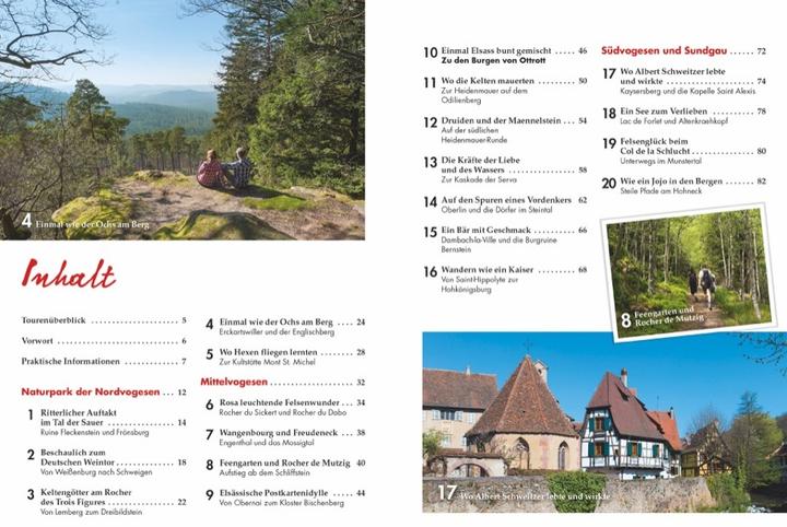 Nährwerte und Zutaten Wanderungen für Langschläfer Elsass und Vogesen (Deutsch, Lars Und Annette Freudenthal, 2021)