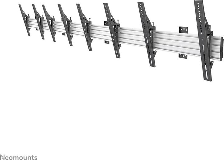 Produktbild Neomounts PRO NMPRO-WMB4 - Klammer - für 4 LCD-Anzeigen - Schwarz - Bildschirmgr (Wand, 30 kg, 32" - 55")