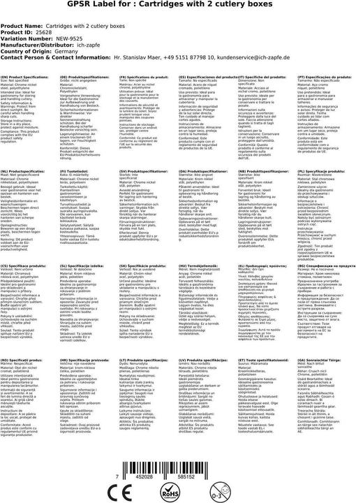 Immagine prodotto Ich-zapfe Carrello portaposate, carrello portaposate per il catering