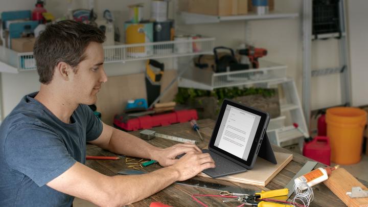 Immagine prodotto Logitech folio robusto (IT, iPad 2019 (7° gene), iPad 2020 (8. Gen), iPad 2021 (9a generazione))