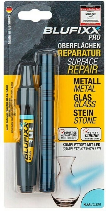 Produktbild Blufixx Set Metall, Glas + Stein (5 g)
