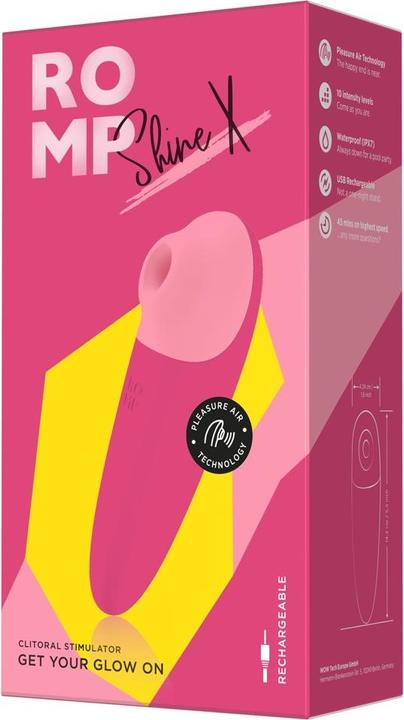 Image du produit Romp Vibrateur clitoridien Shine X (1 pc)