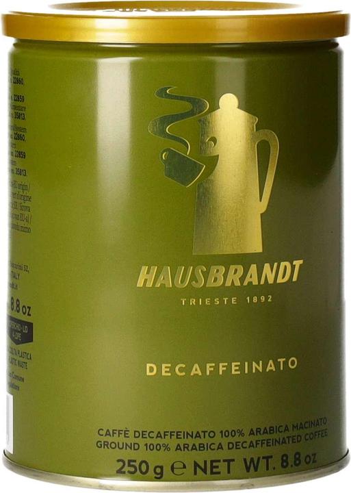 Image du produit Hausbrandt Decaffeinato moulu (Torréfaction moyenne, 250 g)