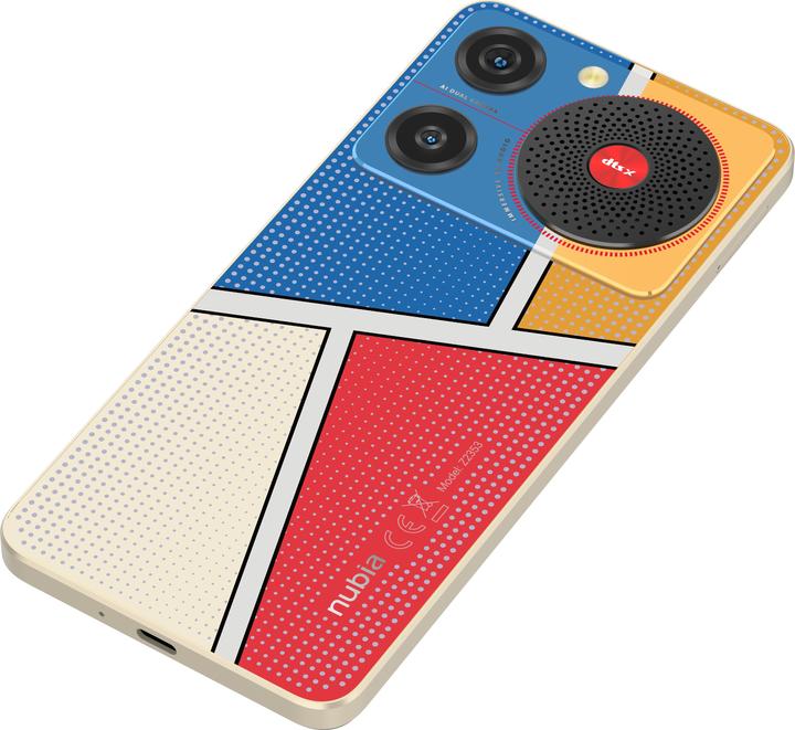 Produktbild ZTE Nubia Music Pop Art (128 GB, Mehrfarbig, 6.60", Dual SIM, 4G)