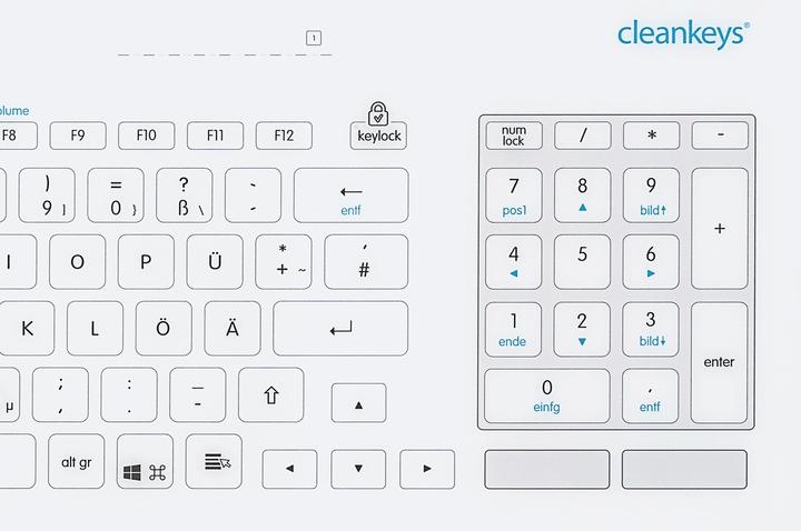 Actual product image Cleankeys CK5 (DE, Cable)