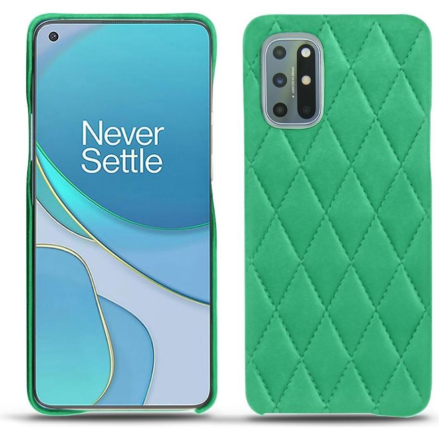 Noreve Lederschutzhülle (OnePlus 8T), Smartphone Hülle, Grün