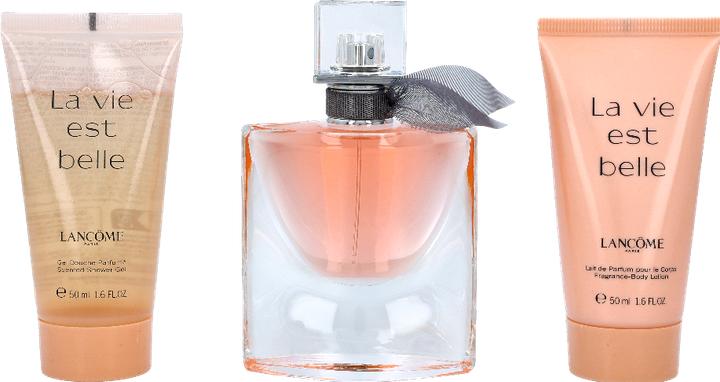 Actual product image Lancôme La Vie est Belle Eau de Parfum 30ml + Body Lotion 50ml + Gel Douche 50ml (Eau de parfum, 130 ml)