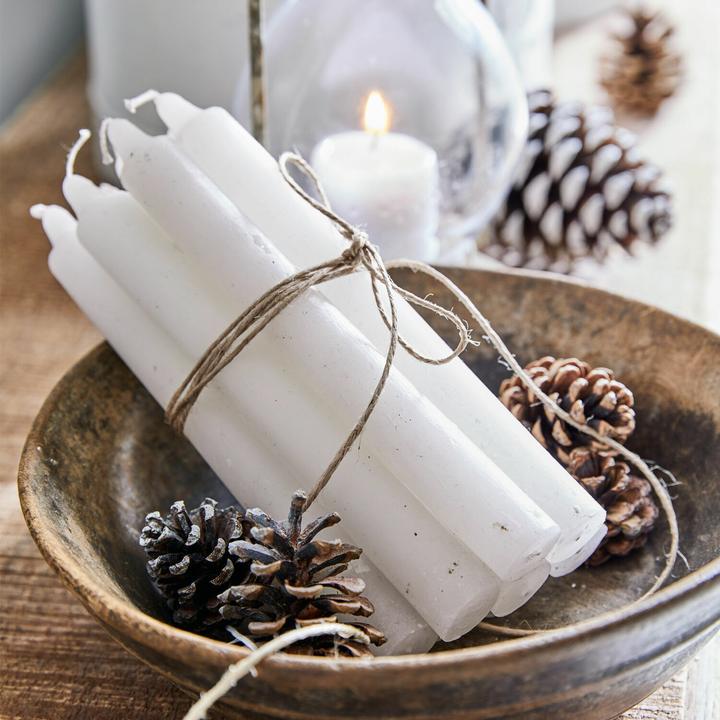 Immagine prodotto Loberon Set di 12 candele Bauceau crema (12 pz.)