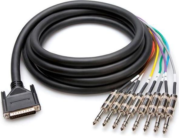 Produktbild Hosa DTP-803 Multicore DB25 zu 6,3mm Klinke 3m (3 m, DB25)
