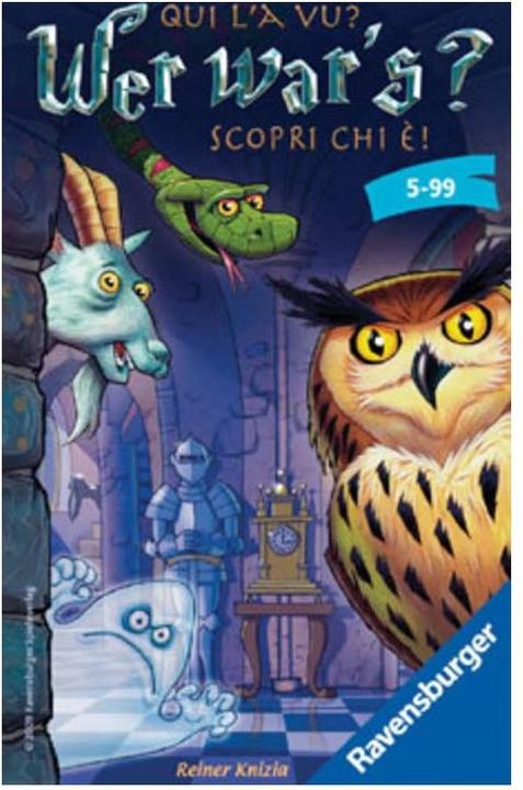 Productafbeelding Ravensburger Wie heeft het gedaan? (Duits, Frans, Italiaans, 2 - 5 Spelers)