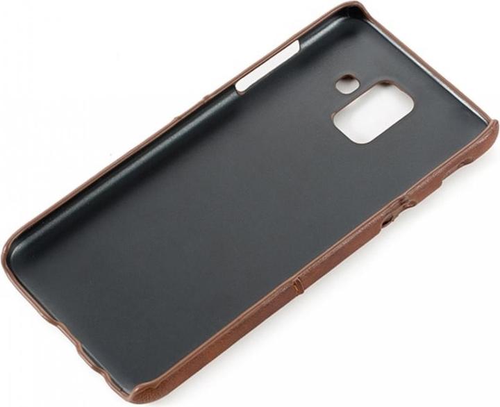 Image du produit Screenguard Samsung Galaxy A6 2018 CardCaddy Backcase en cuir avec porte-cartes (Samsung Galaxy A6)