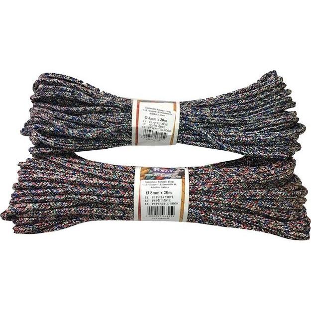 Haushalt, Seil, ROPE (POLYAMIDE) MULTI 8MM 20M