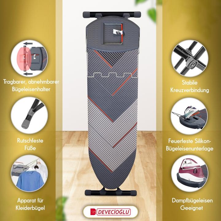 Produktbild Harbinger Bügelbrett (140 x 40 cm)