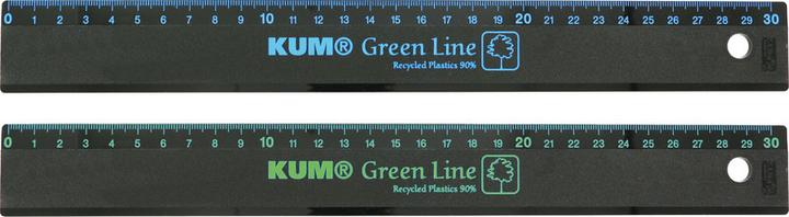 Produktbild Kum Massstab Green Line (30 cm, Kunststoff)