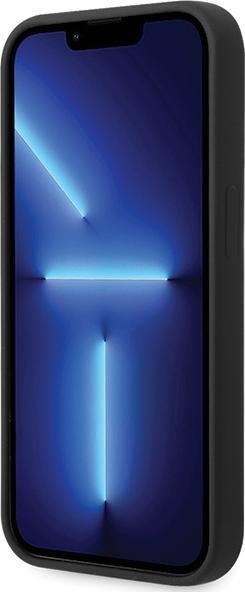 Actual product image BMW BMHCP15X22SMPK iPhone 15 Pro Max 6.7" czarny/black Silicone Pattern (Apple iPhone 15 Pro Max)