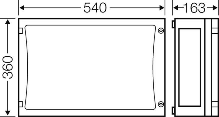Actual product image Hensel Empty housing (Housing)