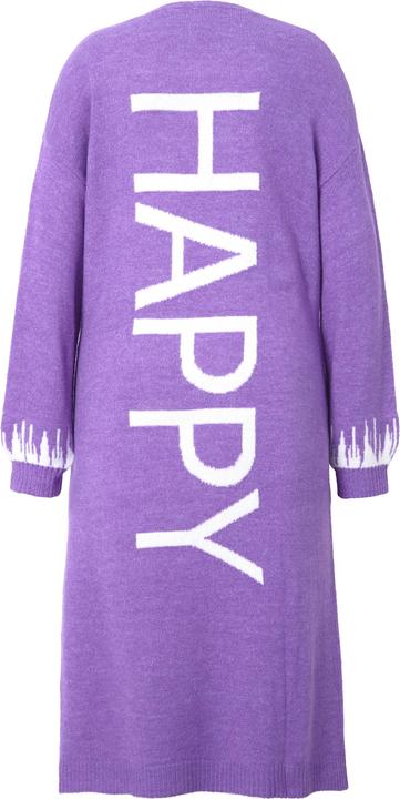 Produktbild Angel of Style Long-Strickjacke, Straight Fit, HAPPY-Statements (46, 48)