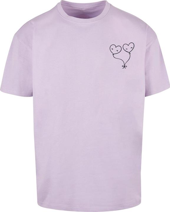Actual product image Merchcode Hugs & Love - Love Balloon Heavy Oversize Tee - 175067 (4XL)