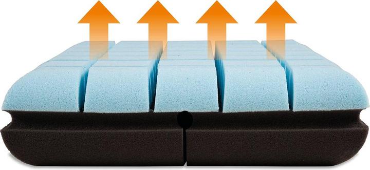 Actual product image Bestschlaf Orthopaedic Gel Foam Neck Support Pillow 2in1 (37 x 56 cm)