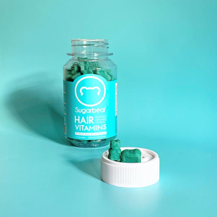 Image du produit Sugarbear Gommes aux vitamines pour les cheveux (3 pièce(s), Gummies, 450 g)