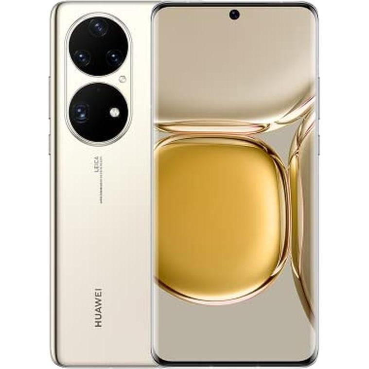 Huawei P50 Pro (256 GB, Cocoa Gold, 6.60"), Smartphone, Gold
