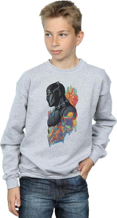 Produktbild Black Panther Profile Sweatshirt Jungen (152, 158)