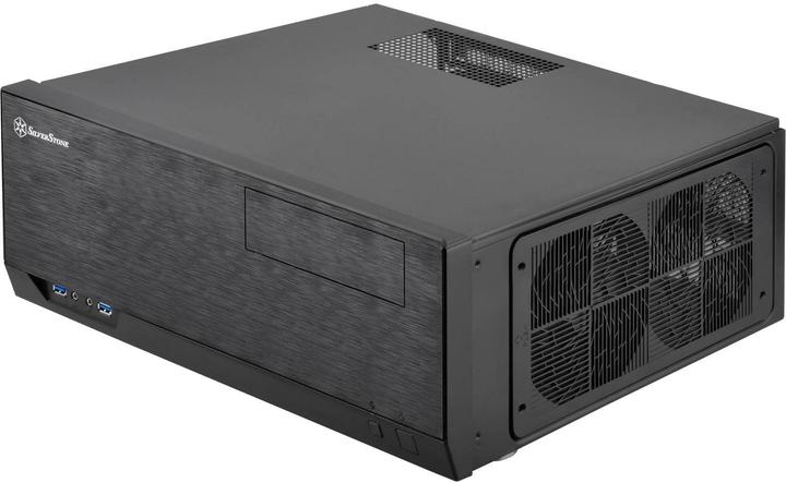 Actual product image Silverstone SST-GD09-C (SSI CEB, ATX, mATX)