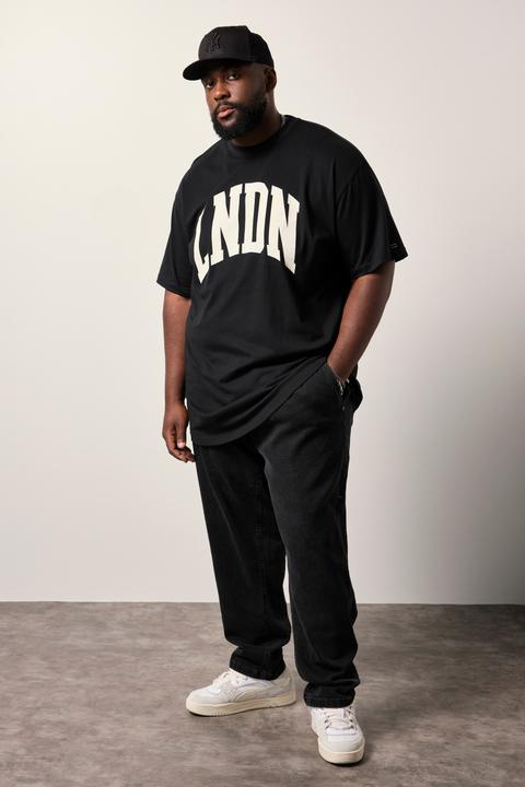 Image du produit Sthuge T-shirt oversize, manches courtes et imprimé poitrine - jusqu'au 8 XL (4XL)