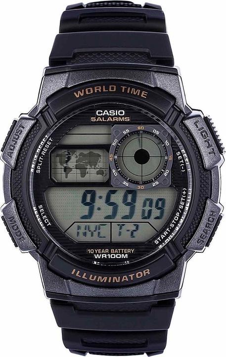 Produktbild Casio Ae-1000w-1avef (Digitaluhr, 44 mm)