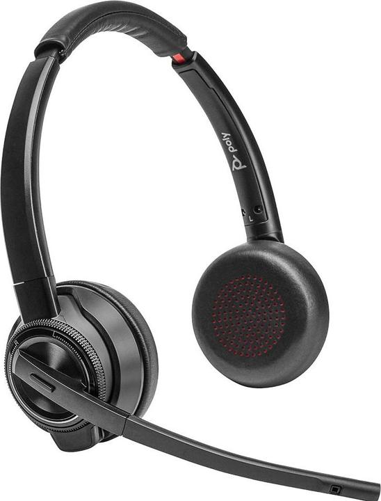 Produktbild HP Poly Savi 8220 Office DECT 1880-1900 MHz Stereo-Headset (Kabellos, USB-A)