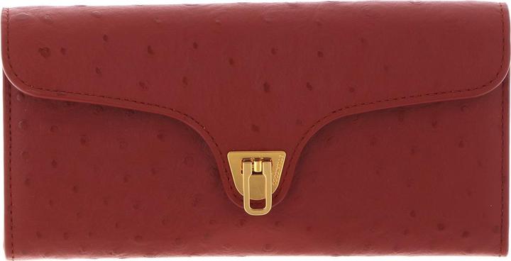 Actual product image Coccinelle Beat Ostrich Wallet