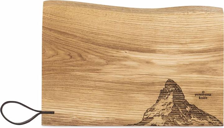 Produktbild Panorama Knife Holzbrett RUSTIKAL Matterhorn