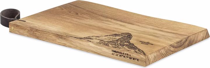 Produktbild Panorama Knife Holzbrett RUSTIKAL Matterhorn