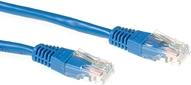 Actual product image ACT Blue 1.5 meter LSZH U/UTP CAT6A patch cable with RJ45 connectors. Cat6a u/utp lszh blue 1.50m (U/UTP, CAT6a, 1.50 m)
