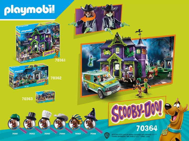 Actual product image Playmobil SCOOBY-DOO! Adventure in the Wild West (70364, Playmobil Scooby-Doo)